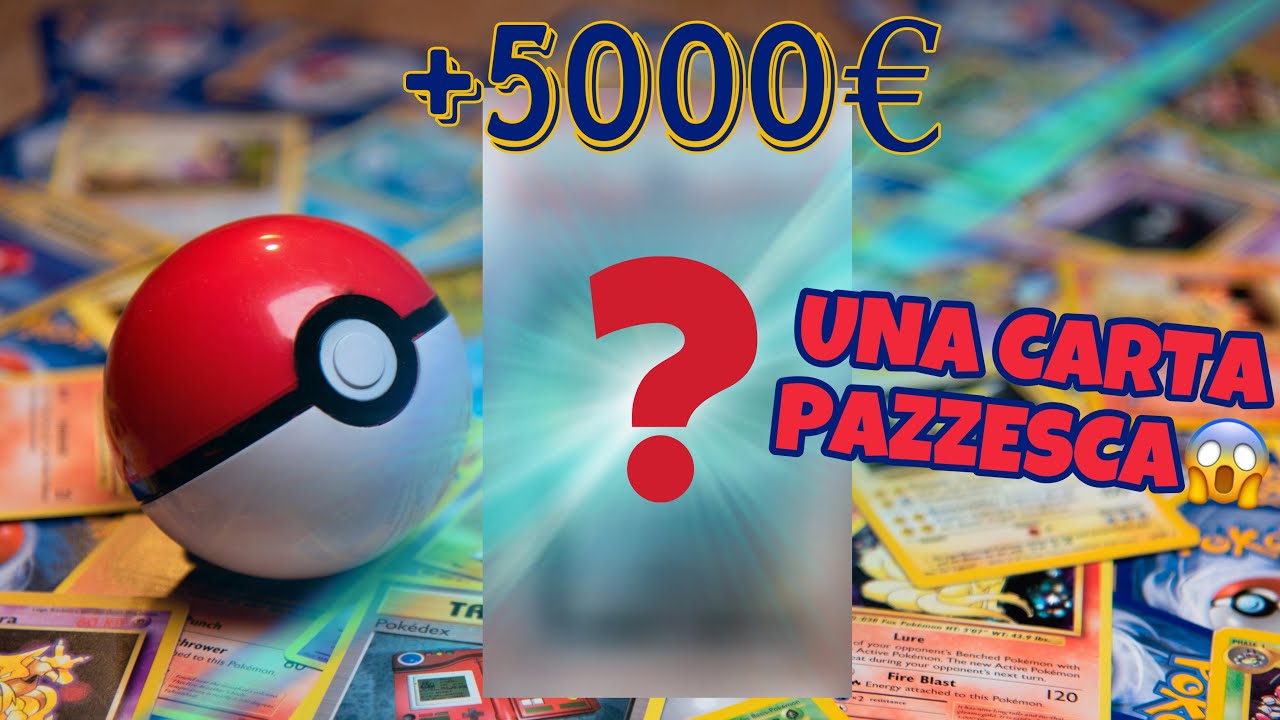 HO COMPRATO UNA CARTA POKÈMON DA 5000€ PAZZESCA!😱🔥(Video Unboxing) # ...