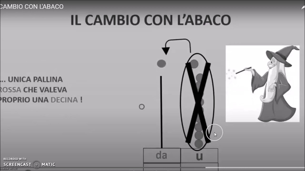Il cambio con l'abaco - IC Giovanni Paolo II - YouTube