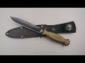 Нож разведчика НОКС "Вишня НР 1943" пластик, сталь У8, краткий видео обзор и распаковка