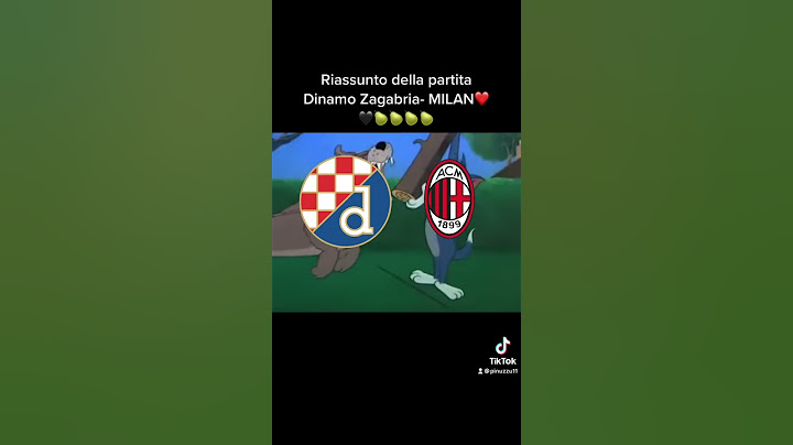 Dinamo Zagabria 0 MILAN 4 umiliati❤️🖤❤️🖤