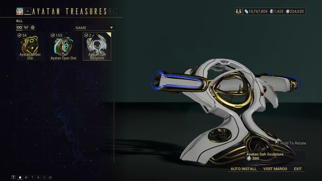 How to Add Stars to Sculptures in Warframe