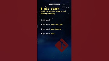 22. Learn Git | git stash command | Master Git | Git basics @LinuxTechTV pro Git