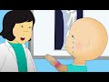 カイユー | 骨折 | 面白い漫画 | キッズ漫画 | ケイルー | Caillou