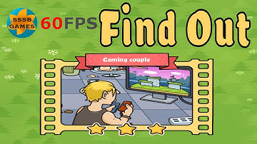 Find Out Hidden Object: Gaming Couple / All Stars , iOS/Android Walkthrough