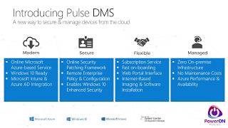 PowerON Pulse DMS - The new way to secure and manage devices from The Cloud