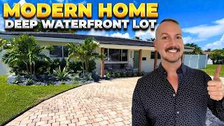 Touring This STUNNING Modern Home Near Fort Lauderdale Florida!