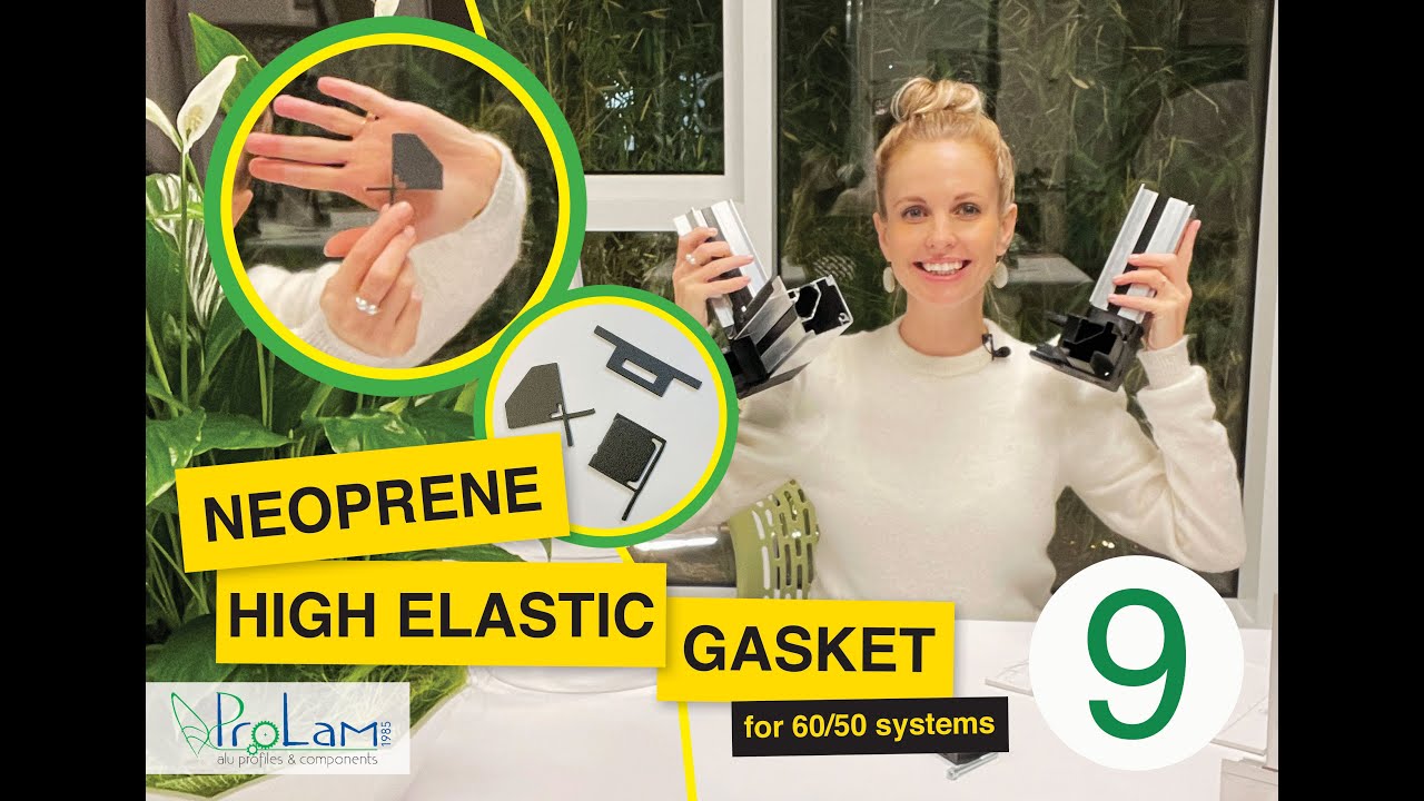 Neoprene high elastic gasket for 60/50 systems