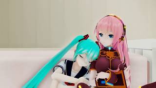 [MMD] I will always protect you  [Luka x Miku] Yuri