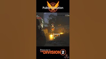 Public Execution -The Division2 #ps5share #thedivision2 #ubisoft #playstation #gaming #gaming shorts