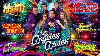 Los Ángeles Azules, Sonora Dinamita, Yaguaru, Rayito Colombiano 🎉 Cumbias Para Bailar Toda La Noche