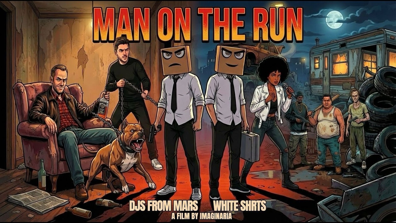 Djs From Mars, White Shrts - Man On The Run