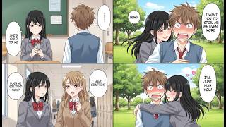 [Manga Dub] I Talk to the Quiet Girl Who Sits Next to Me Every Day… And  | Sweet RomCom screenshot 1
