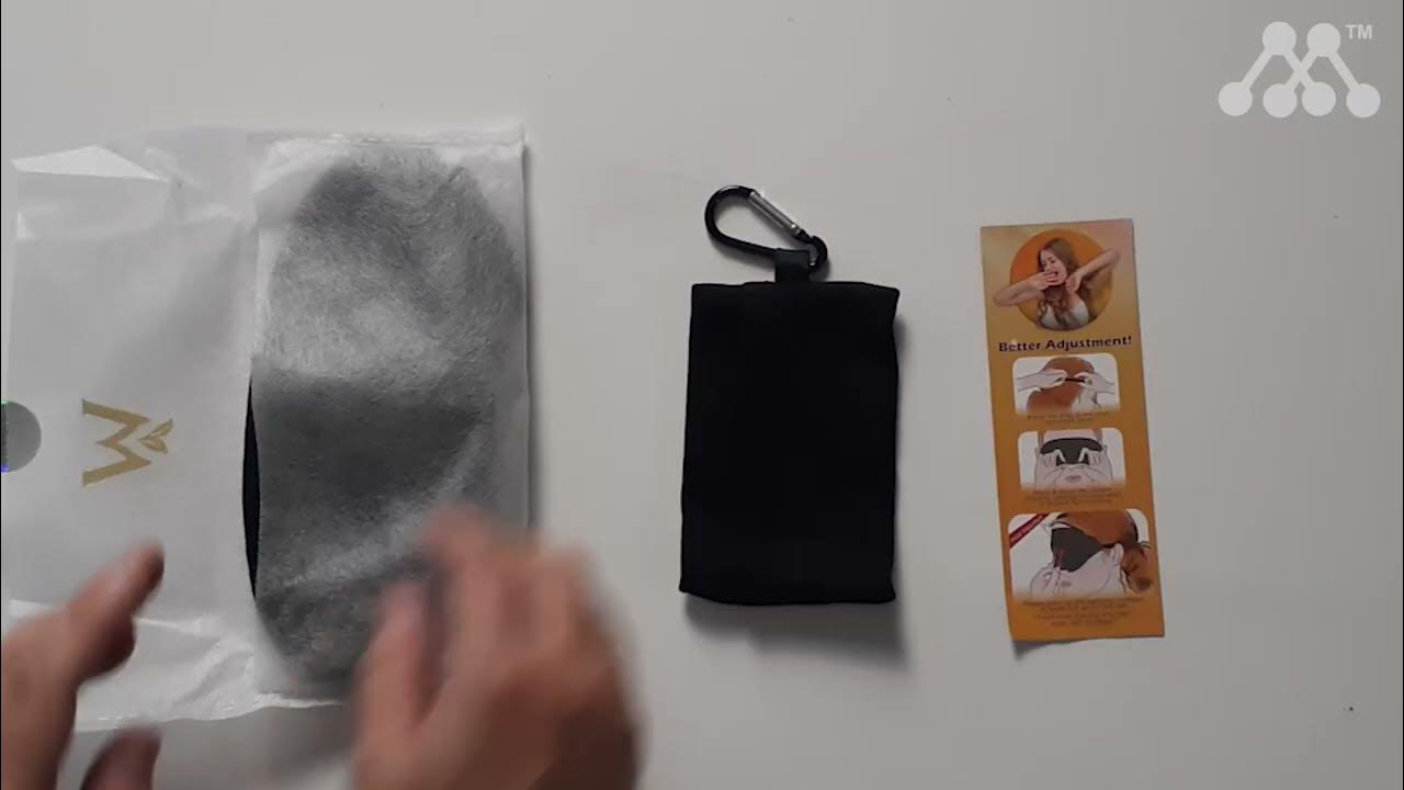 The Mavogel Sleep Mask Unboxing and Review YouTube