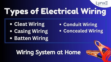 Understanding Different Types of Electrical Wiring | Types of wiring | LynxE Learning