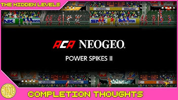 ACA NeoGeo Power Spikes 2 Completion Thoughts (Xbox One)