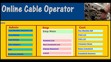 C# Project   Online Cable Operator Management Asp net SqlServer Web Application Project Demo 107