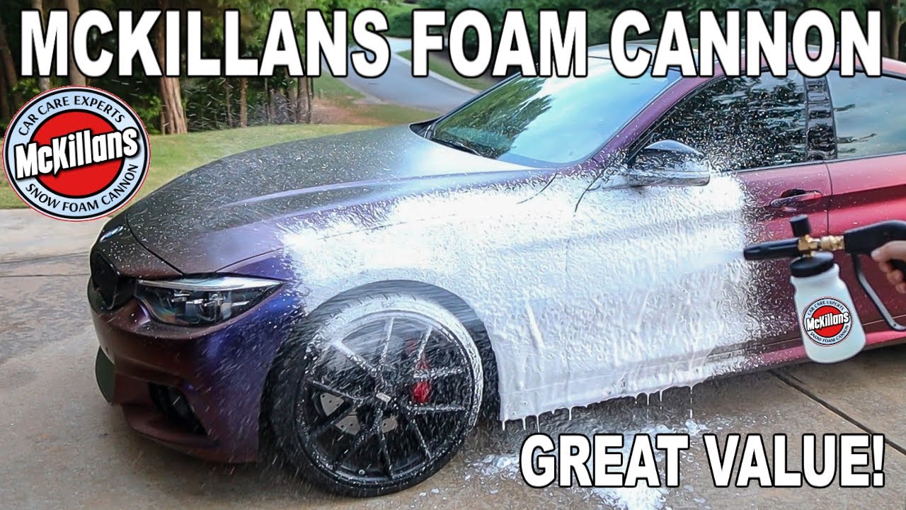 Wide Mouth Foam Cannon – McKillans