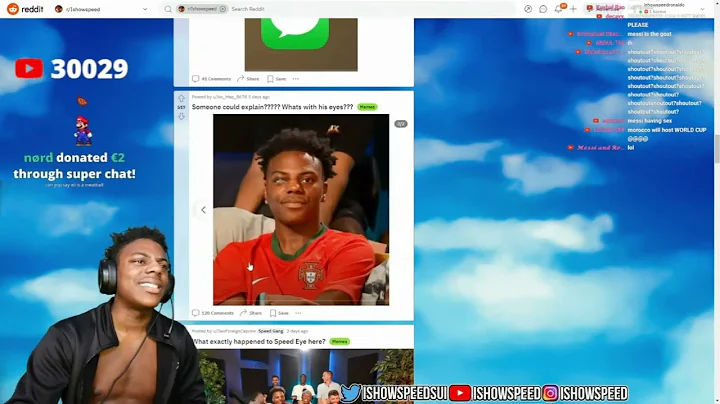 What Happened to Speed's Eyes?