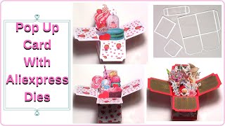 Easy Pop Up Card Using Aliexpress Dies