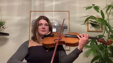 A melodic minor 2 octave scale viola