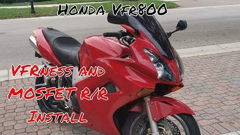 VFRness and MOSFET Regulator/Rectifier Install | Honda Vfr800