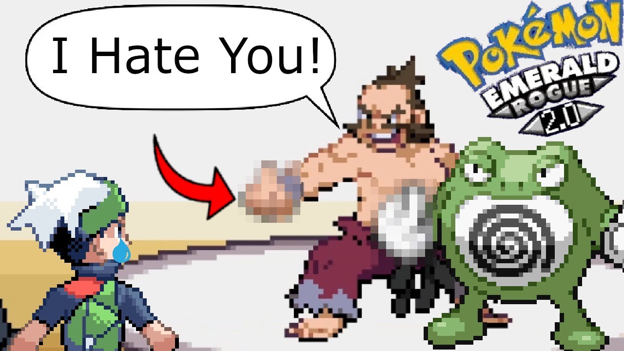 He Hates Me 😔 - Pokémon Emerald Rogue 2.0 Brutal Difficulty