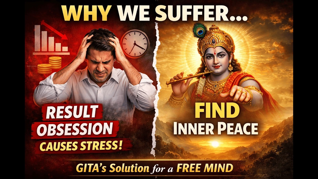 Stop Worrying About Results 🔥 | Bhagavad Gita Life Lesson | Day 6