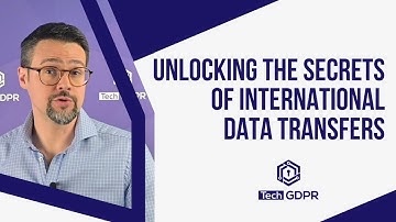 🔒 Unlocking the Secrets of INTERNATIONAL DATA TRANSFERS