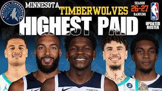 Details 🔥 Minnesota Timberwolves Full Roster & Salaries 2026-27 | NBA Payroll! Anthony Edwards & LaMelo Ball Update