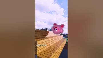 😉😂 ❣ Kirby Jelly Softbody Simulation Animation #short #softbody