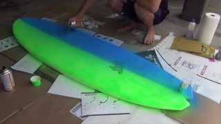 easy surfboard paint designs 1