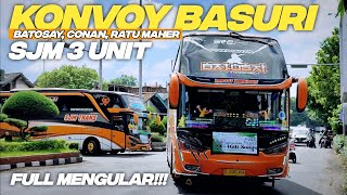 Download Lagu VIRAL P3R4ANG BASURI KONVOI 3 UNIT BUS SJM | CONAN, RATU MAHER, REZA MAHER, BATOSAI FULL MENGULAR MP3