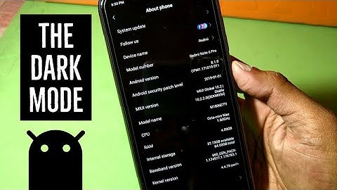 Get Dark Mode on Any Xiaomi MIUI 10 Phones  (Without Root)