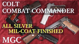 絶版モデルガン MGC コマンダー シルバー & 各種コマンダー - YouTube