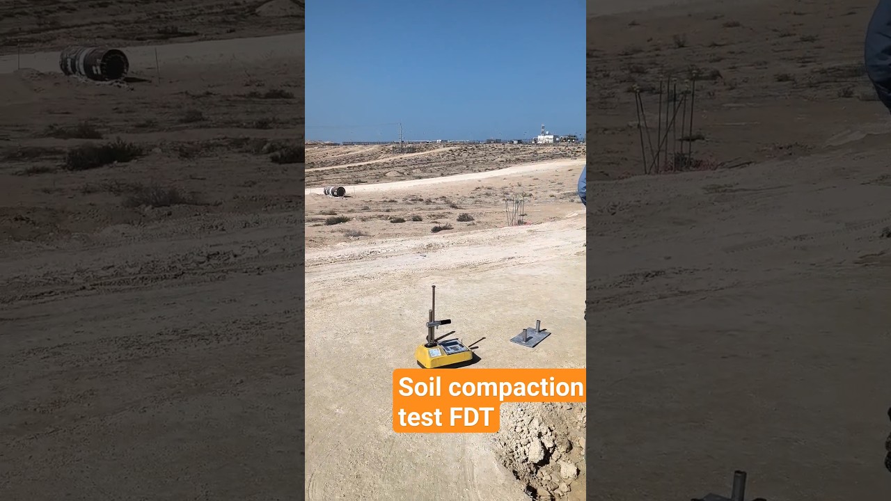 Soil compaction test!! FDT!! 