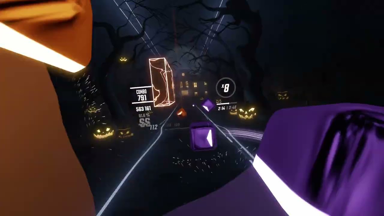 Spooky Scary Skeletons в Beat Saber [DLC]