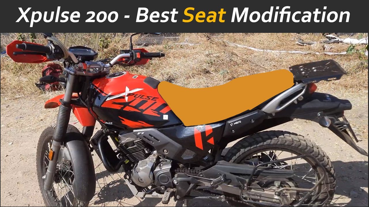 xpulse 200t seat cover