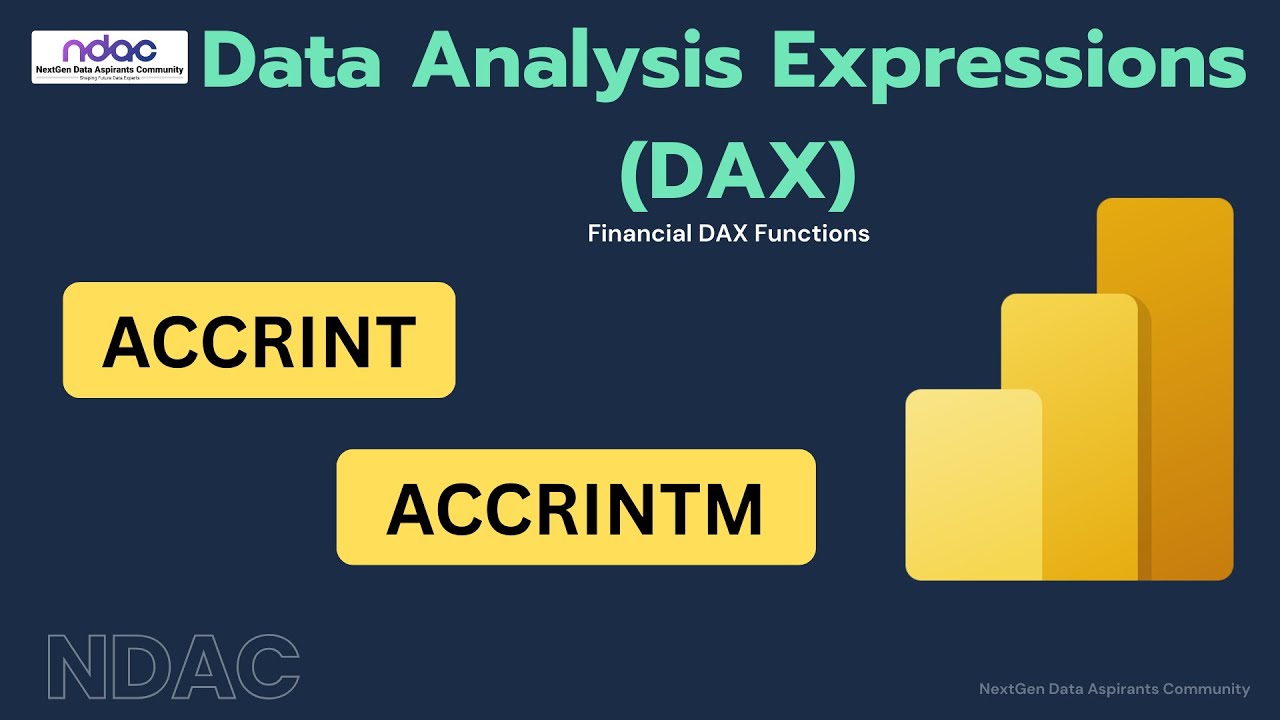 ACCRINT & ACCRINTM DAX Functions Explained | Power BI