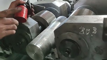 ACME thread rolling machine