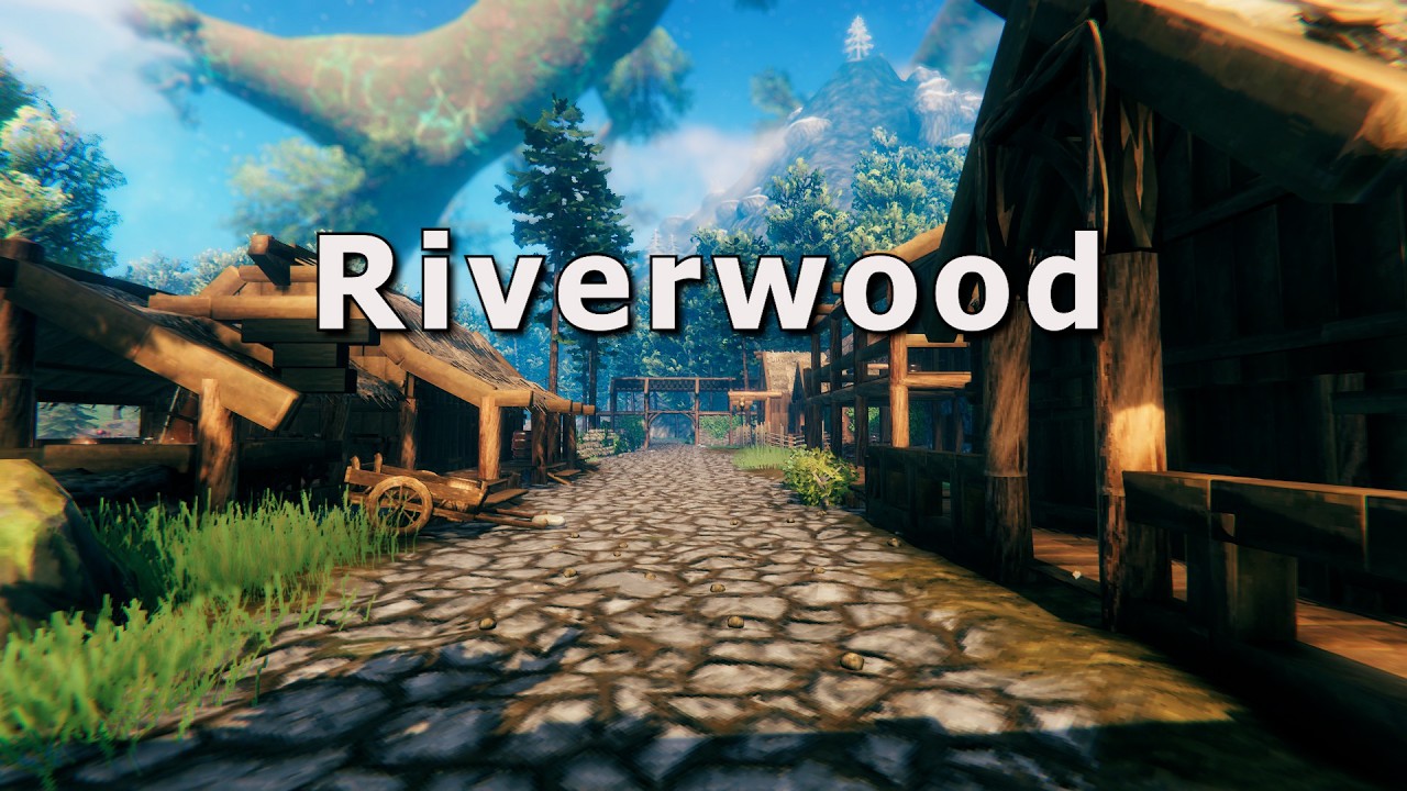 I recreated Riverwood from Skyrim in Valheim!