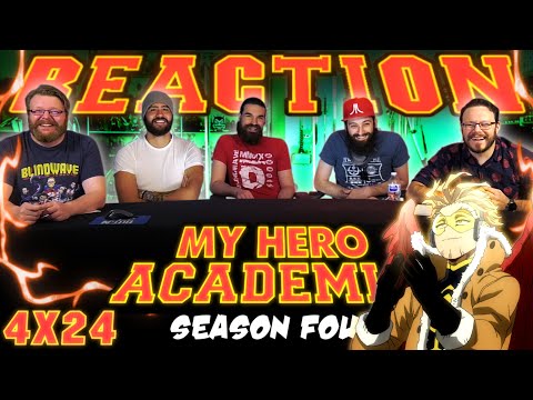 My Hero Academia [English Dub] 4x24 REACTION!! "Japanese Hero Billboard Chart"