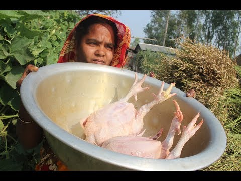 Village food chicken with tomato curry | Chicken curry village style