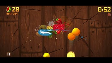 Fruit Ninja: Gameplay Walkthrough Part 3 - Slicing Fruit! (iOS, Android)