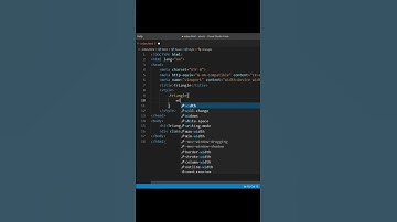Triangle creation | HTML and CSS Tutorial using VSCode editor 2022 #shorts