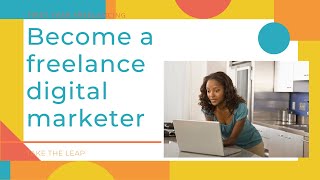 Freelance digital marketer ...