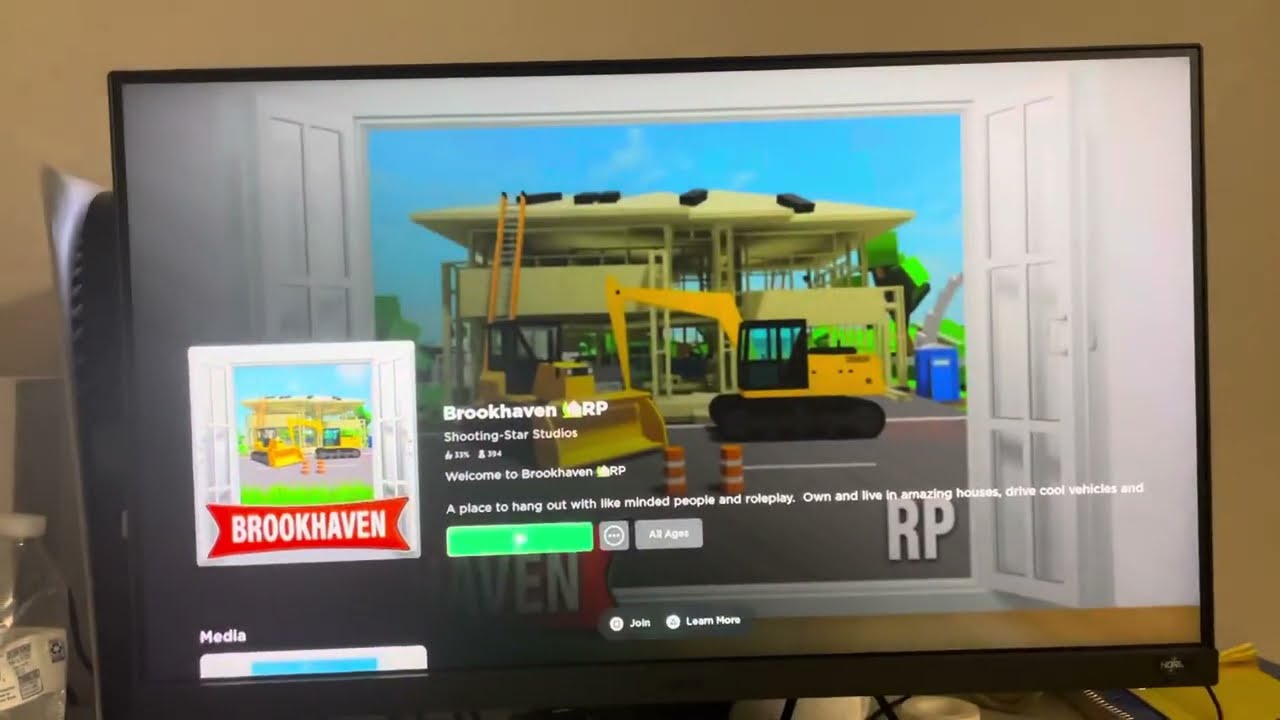 Roblox Brookhaven RP🏡 Gameplay On Mobile PS4 Controller #Shorts #roblox # PS4 