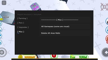 Magnet simulator 2 roxy bub with free gamepass (Arceus x v2) (Roblox)