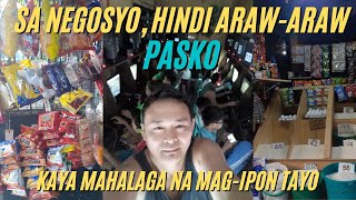 SA NEGOSYO, HINDI ARAW - ARAW PASKO. KAYA DAPAT NA MAG-IPON NA TAYO | isdabisunesstv