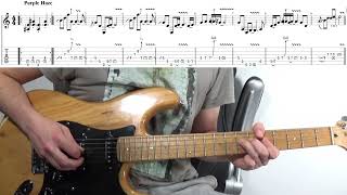 Purple Haze Guitar Lesson Intro Tab Riff