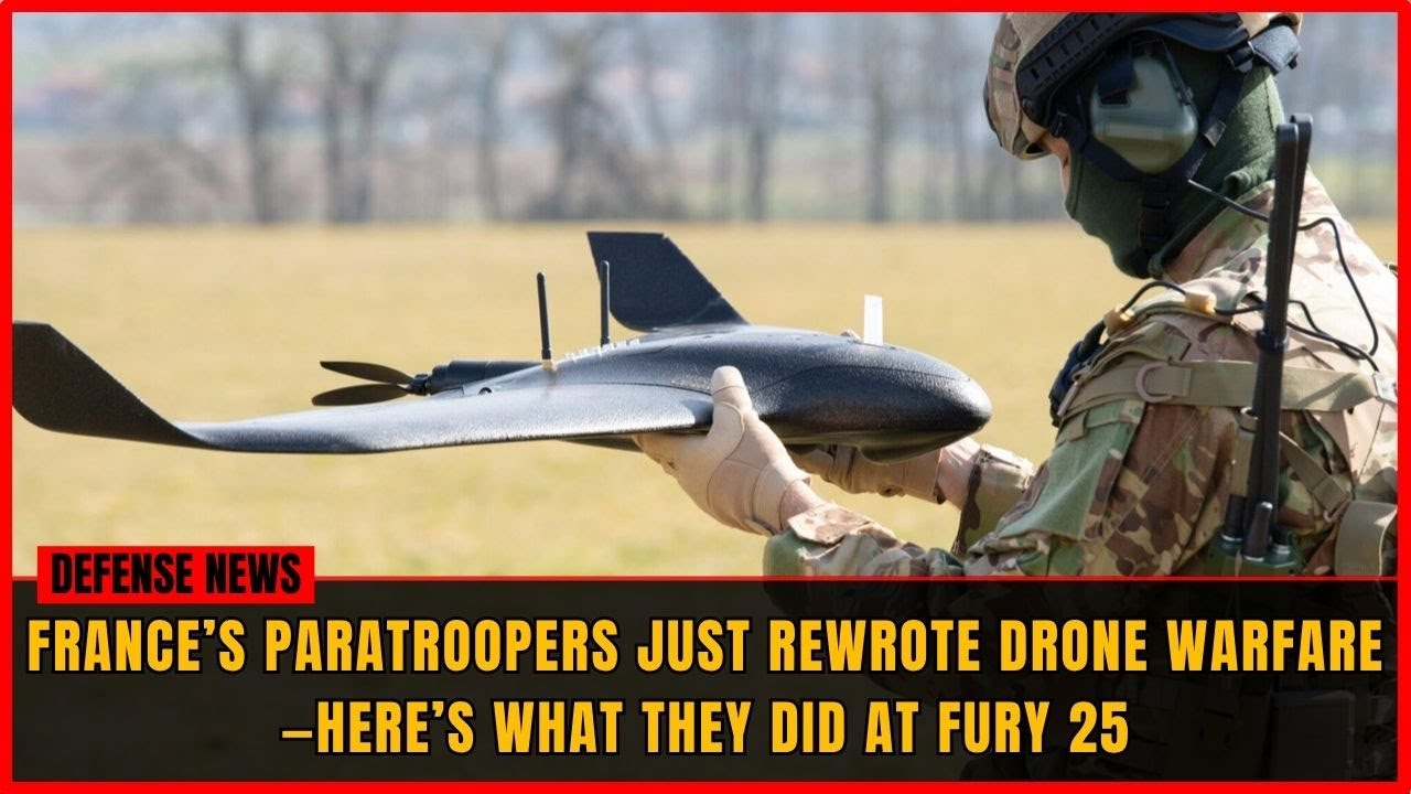Французские десантники только что переписали стратегию беспилотной войны на FURY 25
